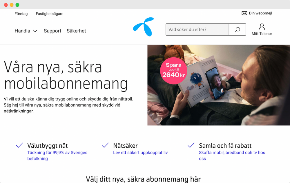 telenor mobilabonnemang
