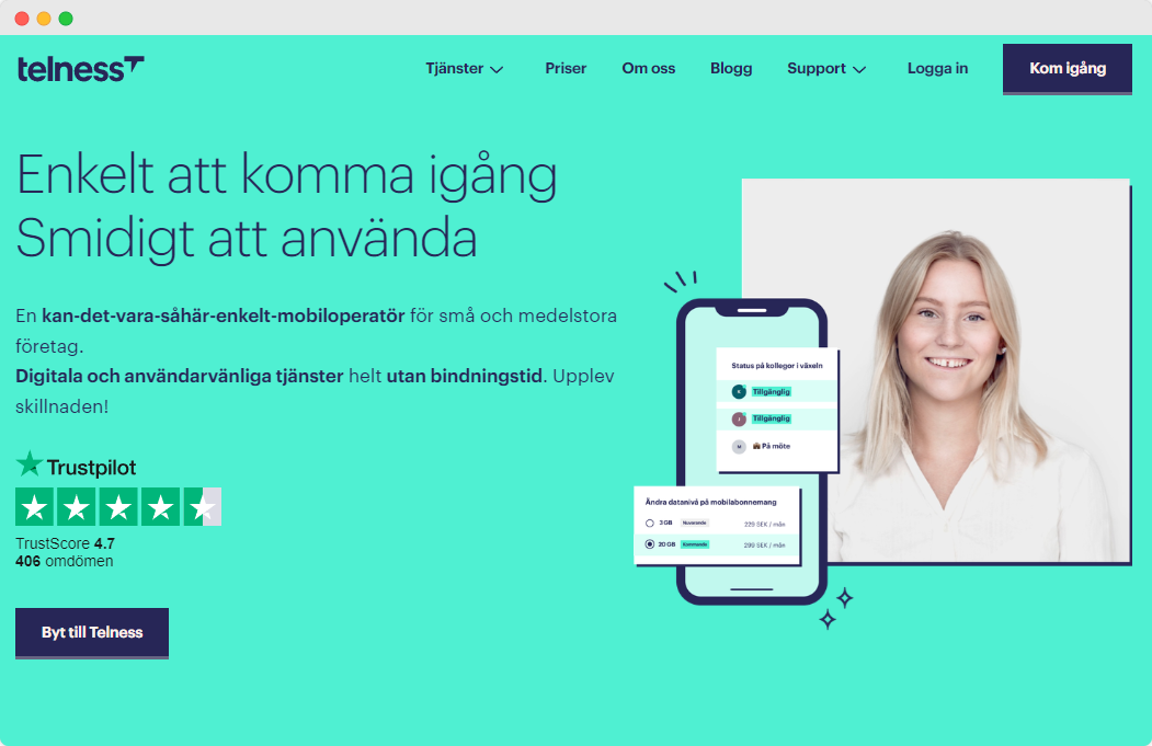 Telness mobilabonnemang