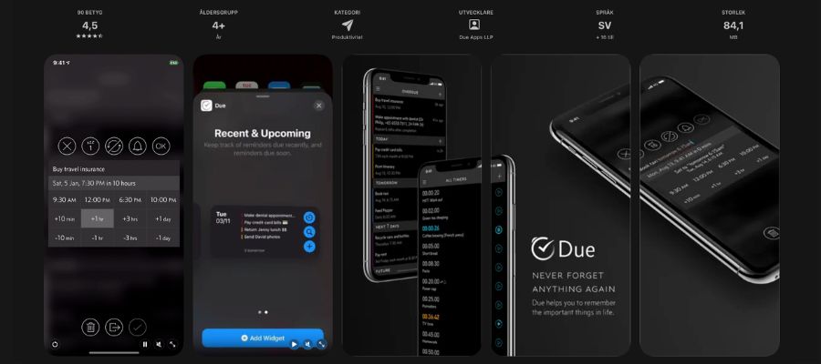 Due app