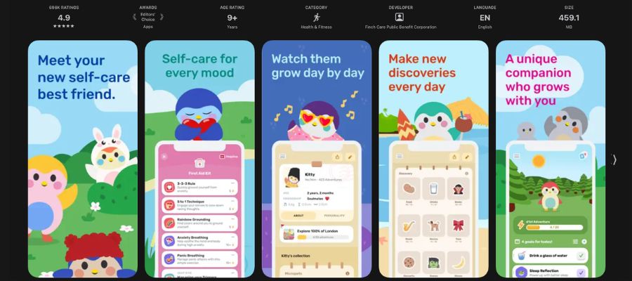 Finch app